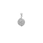 0.507ct Lab-Grown Diamond Necklace in 18K White Gold